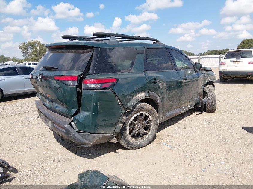 Vin: 5n1dr3bd1rc268118, lot: 46708879, nissan pathfinder rock creek 4wd 20244