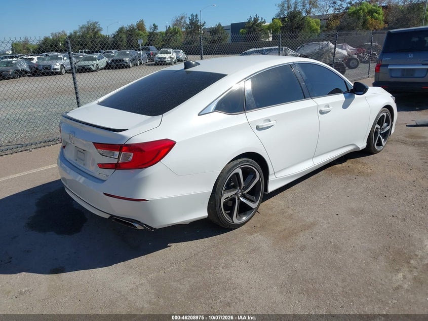 Vin: 1hgcv1f38na112067, lot: 46708887, honda accord sport 20224