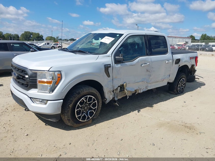 Vin: 1ftfw1e55nke18410, lot: 46708889, ford f-150 xlt 20222