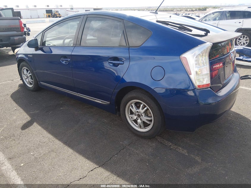 Vin: jtdkn3du0b0317451, lot: 46708900, toyota prius two 20113