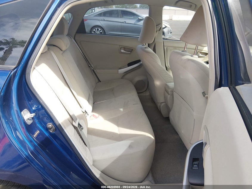 TOYOTA PRIUS 2011 VIN JTDKN3DU0B0317451