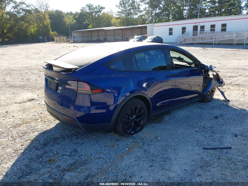 Vin: 7saxcbe50nf359544, lot: 46708915, tesla model x dual motor all-wheel drive 20224