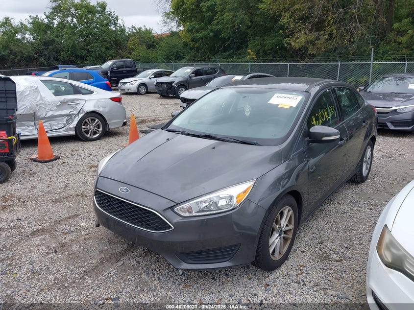 Vin: 1fadp3f26jl276860, lot: 46708935, ford focus se 20182