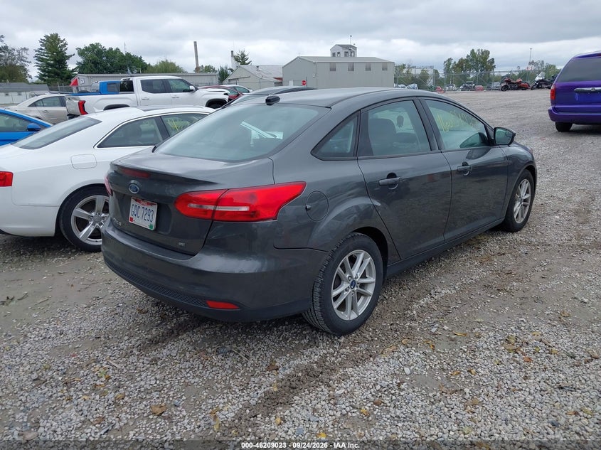 Vin: 1fadp3f26jl276860, lot: 46708935, ford focus se 20184