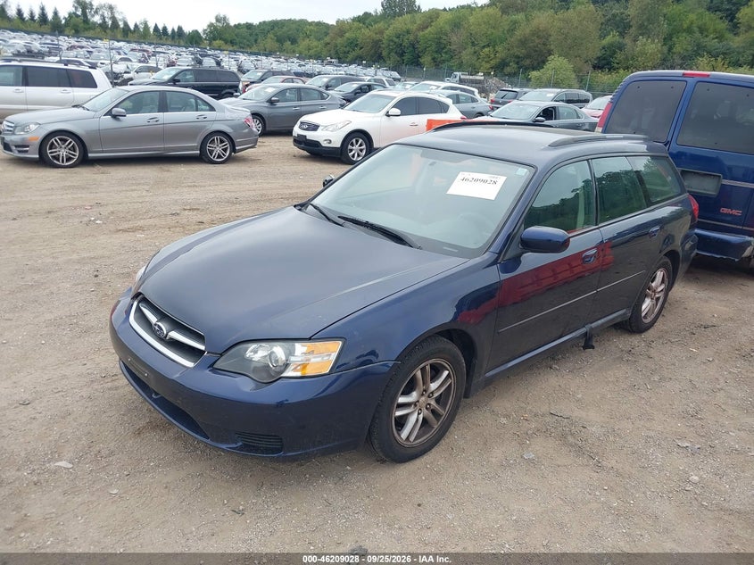 2005 Subaru Legacy, Звичайний знос, IAAI, VIN 4S3BP616357308143 — фото 2