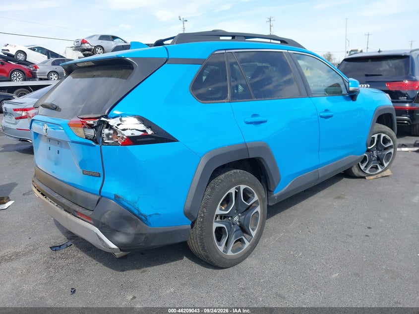 Vin: 2t3j1rfv8kw030483, lot: 46708955, toyota rav4 adventure 20194