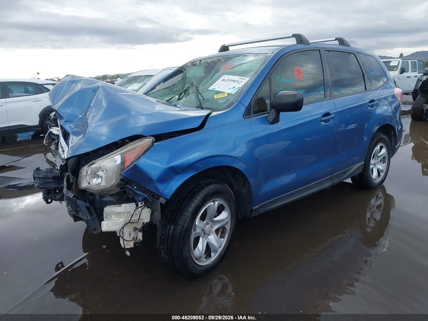 Vin: jf2sjaac6hh577280, lot: 46708964, subaru forester 2.5i 20172