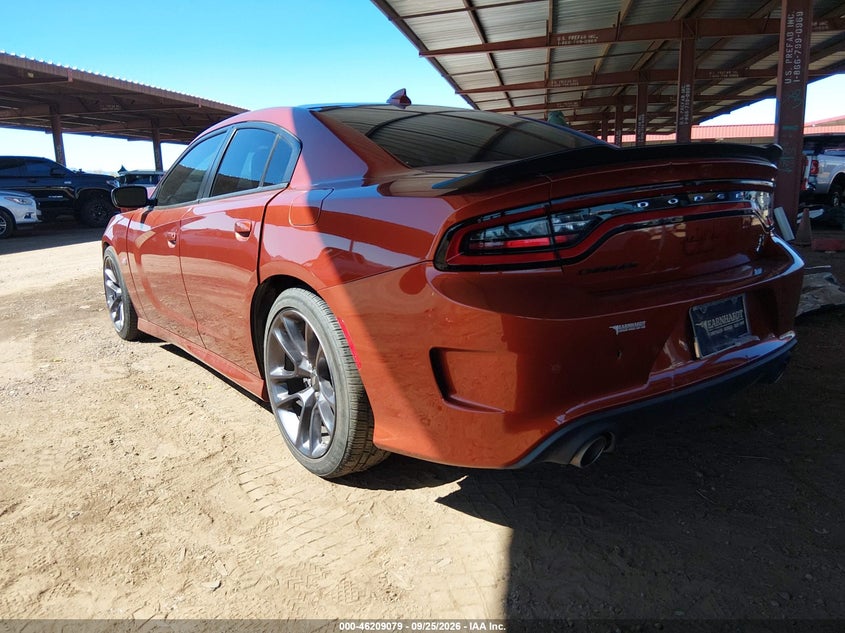 Vin: 2c3cdxgj4ph672565, lot: 46708991, dodge charger scat pack 20233