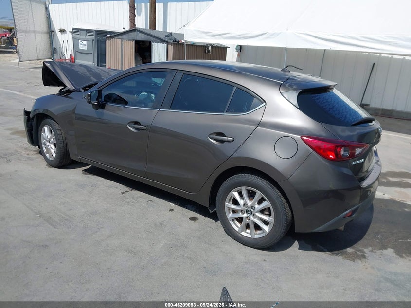 Vin: jm1bm1l75e1182730, lot: 46708995, mazda mazda3 i touring 20143