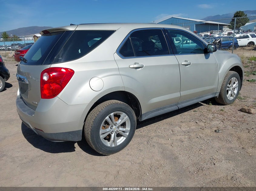 Vin: 1gnfleek5ez135588, lot: 46709025, chevrolet equinox ls 20144