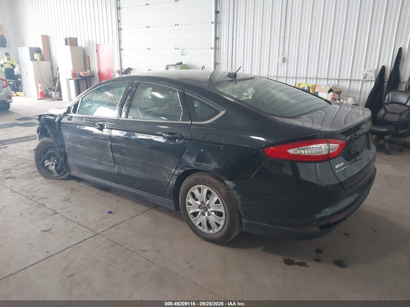 Vin: 3fa6p0g71er298712, lot: 46709028, ford fusion s 20143