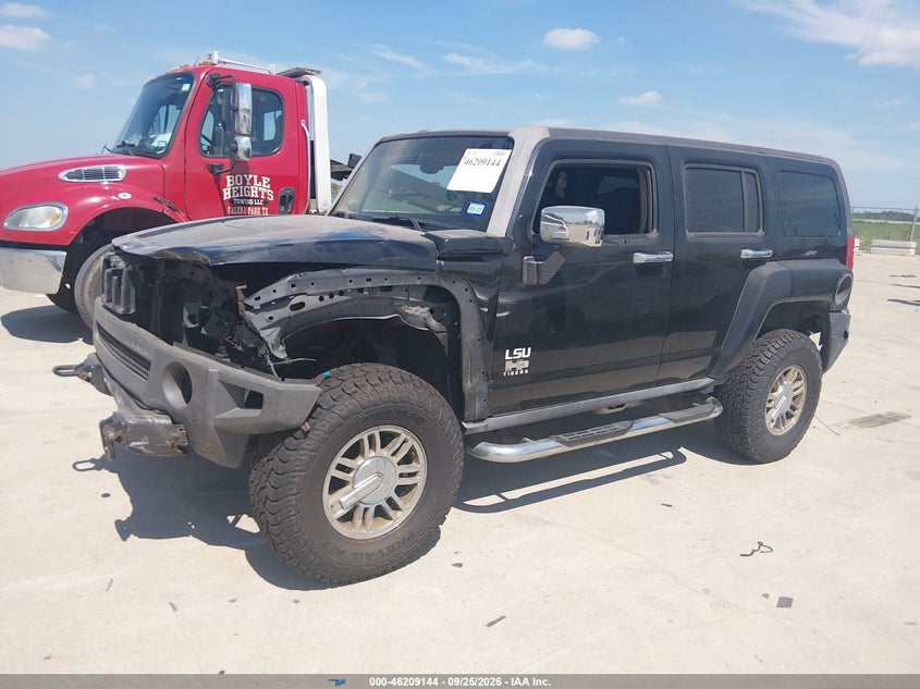 2006 Hummer H3, Rear, IAAI, VIN 5GTDN136068331835 — photo 2