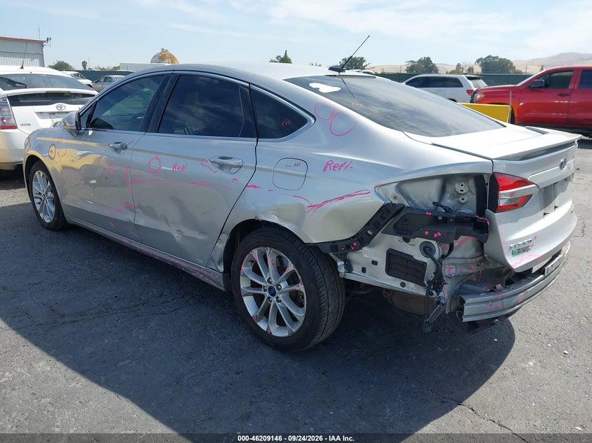 Vin: 3fa6p0su7kr251628, lot: 46709058, ford fusion energi titanium 20193