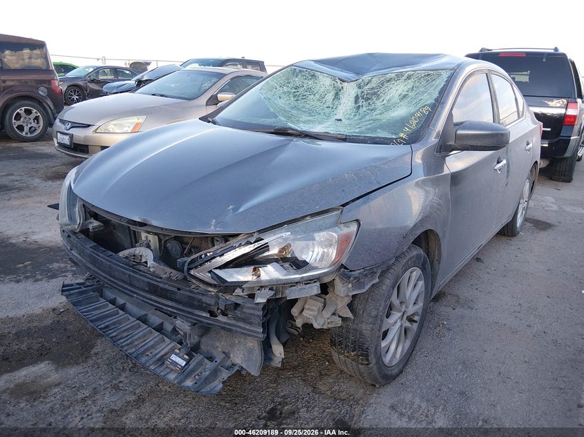 Vin: 3n1ab7apxkl621645, lot: 46709101, nissan sentra sv 20192
