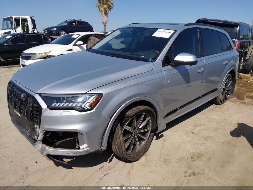 Vin: wa1vxbf70md038841, lot: 46709102, audi q7 prestige 55 tfsi quattro tiptronic 20212