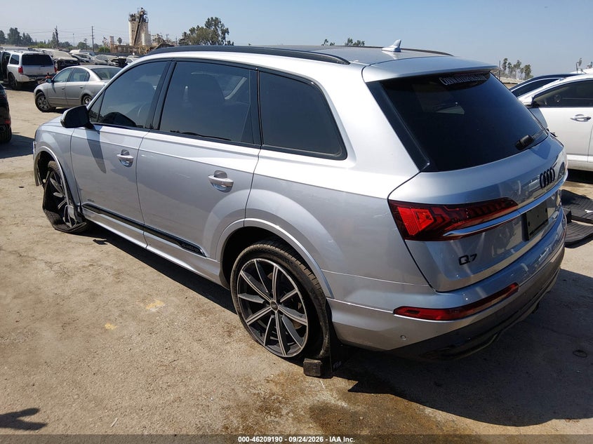 Vin: wa1vxbf70md038841, lot: 46709102, audi q7 prestige 55 tfsi quattro tiptronic 20213