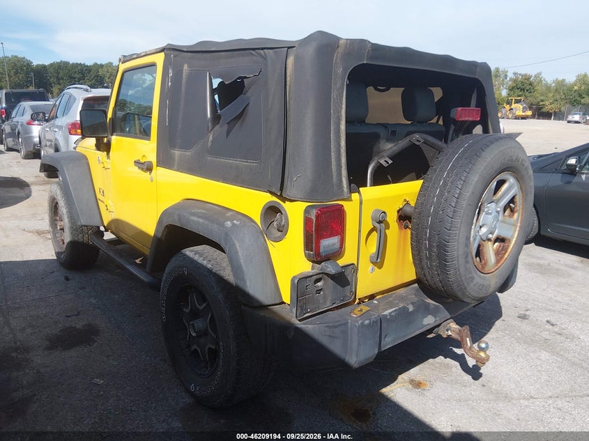 JEEP WRANGLER 2009 VIN 1J4FA24199L749682