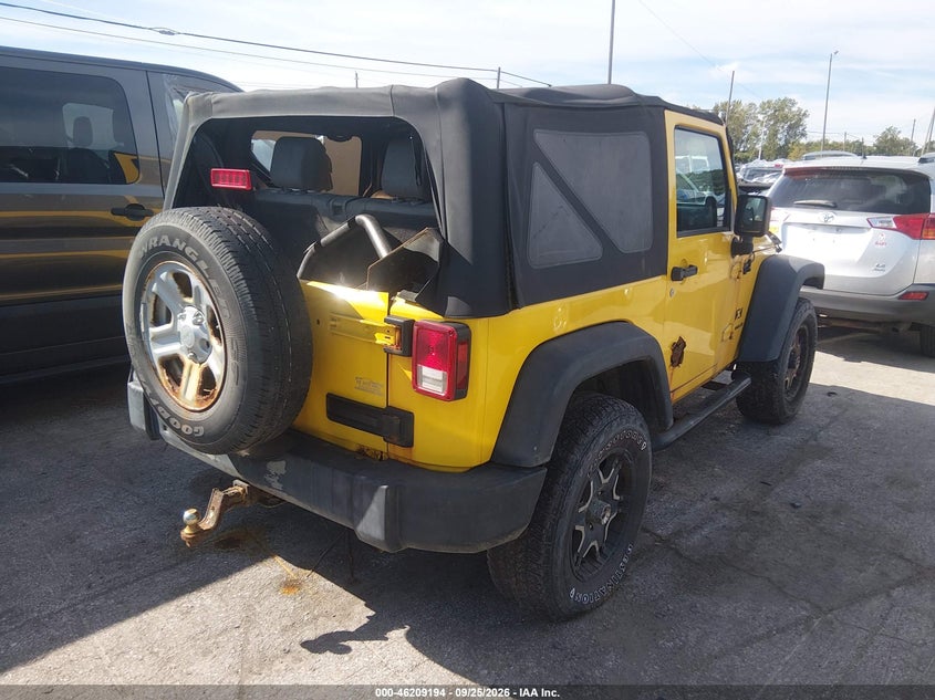 JEEP WRANGLER 2009 VIN 1J4FA24199L749682