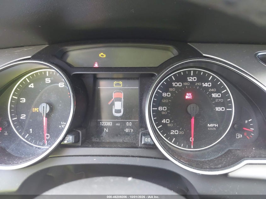 AUDI A5 2011 VIN WAULFAFR6BA060575
