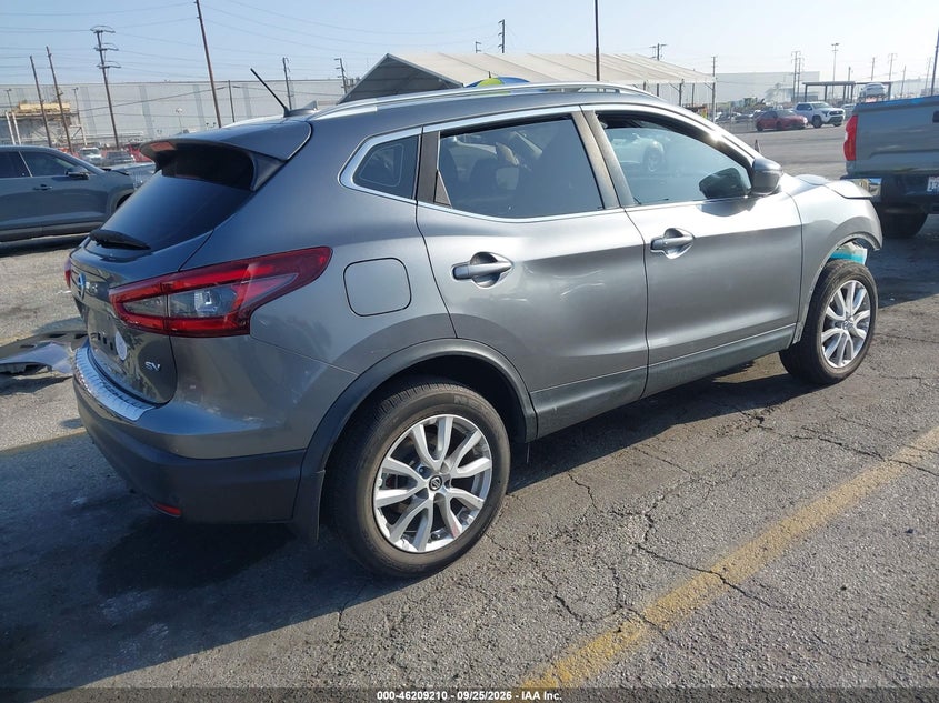Vin: jn1bj1bv0mw563396, lot: 46709122, nissan rogue sport sv 20214