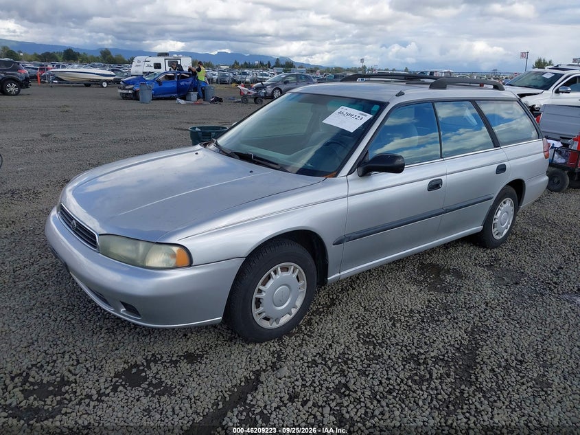 1997 Subaru Legacy, Звичайний знос, IAAI, VIN 4S3BK4358V7319159 — фото 2