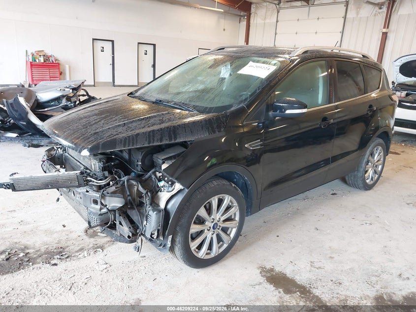 Vin: 1fmcu9j99jub31100, lot: 46709136, ford escape titanium 20182