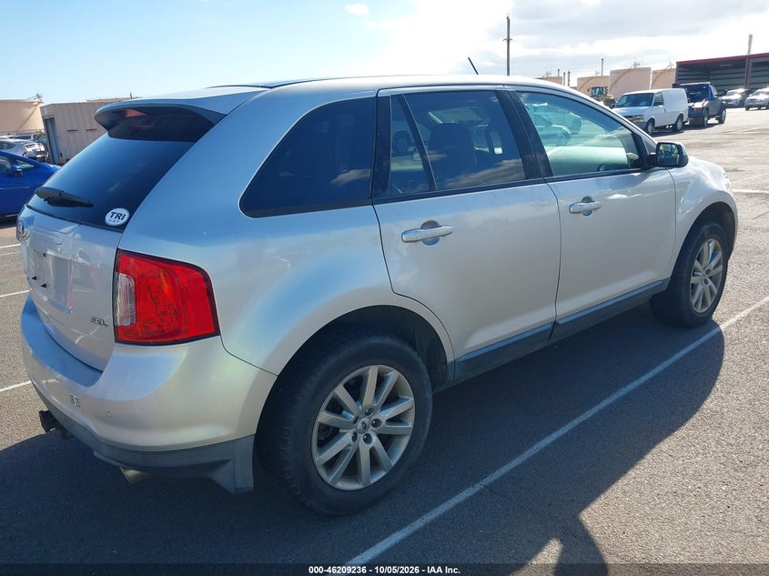Vin: 2fmdk3jc7cba67229, lot: 46709148, ford edge sel 20124