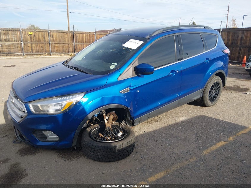 Vin: 1fmcu9gd1jua97522, lot: 46709153, ford escape se 20182