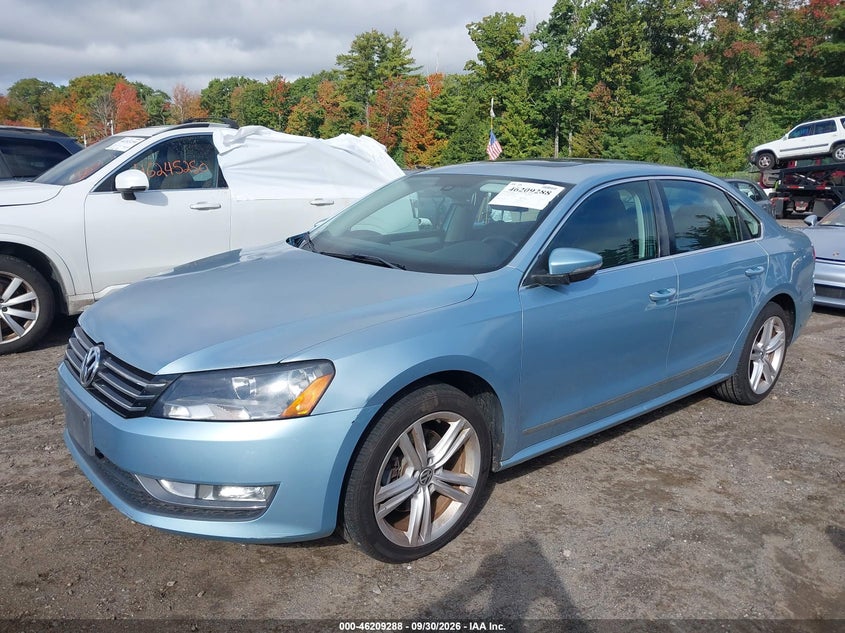 VOLKSWAGEN PASSAT 2012 VIN 1VWBN7A38CC044565