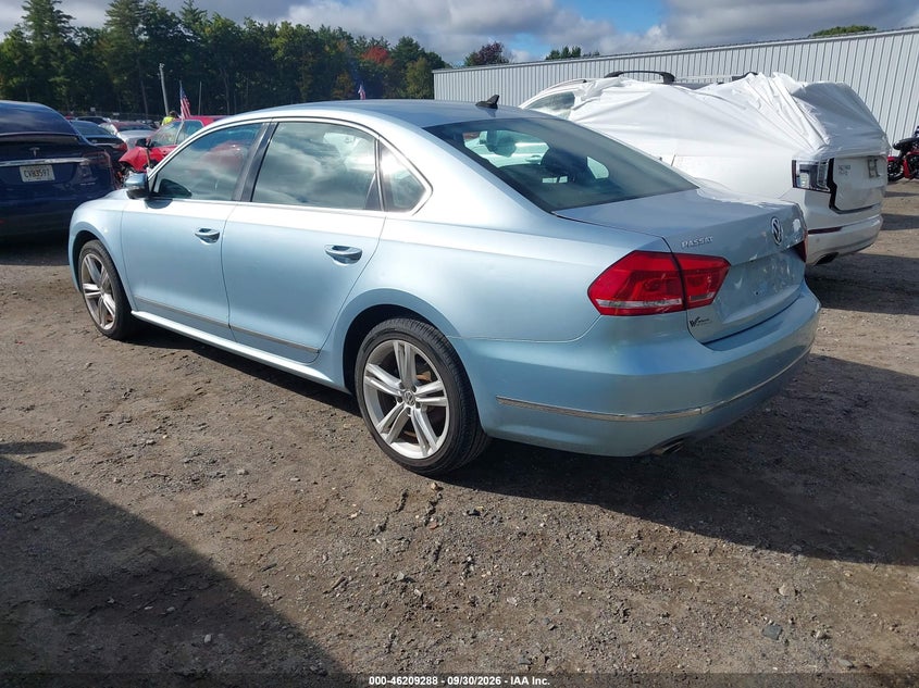 2012 VOLKSWAGEN PASSAT auction photo 3