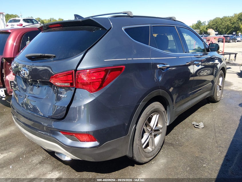 Vin: 5nmzu3lb7jh098309, lot: 46709206, hyundai santa fe sport 2.4l 20184