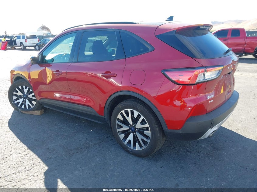 Vin: 1fmcu0bz5lub70635, lot: 46709209, ford escape se sport hybrid 20203