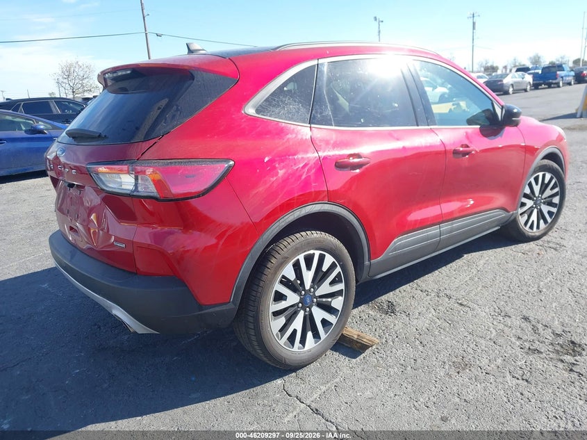 Vin: 1fmcu0bz5lub70635, lot: 46709209, ford escape se sport hybrid 20204