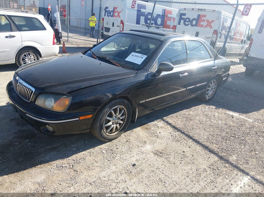 2002 Hyundai Xg350 L, Обычный износ, IAAI, VIN KMHFU45E62A159589 — фото 2