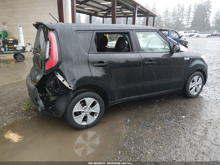 Vin: kndjn2a22f7204977, lot: 46709228, kia soul 20154