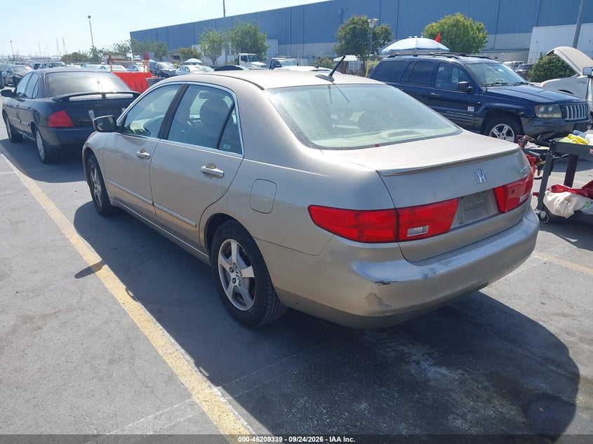 HONDA ACCORD HYBRID 2005 VIN JHMCN36525C017289