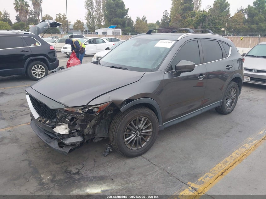 Vin: jm3kfacl5h0195177, lot: 46709306, mazda cx-5 touring 20172