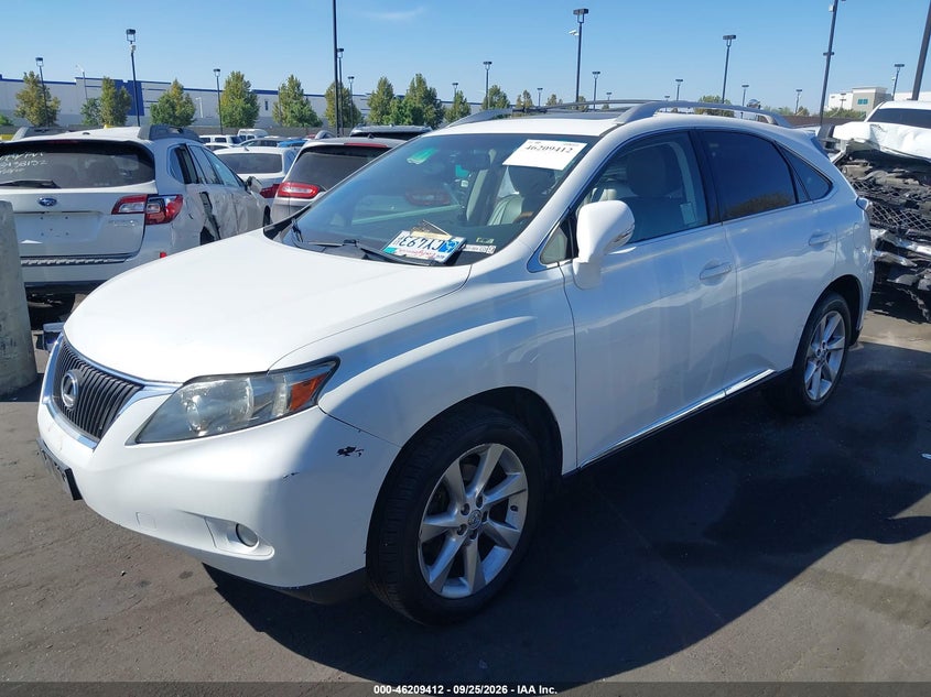 Vin: jtjzk1ba4a2405830, lot: 46709324, lexus rx 350 20102