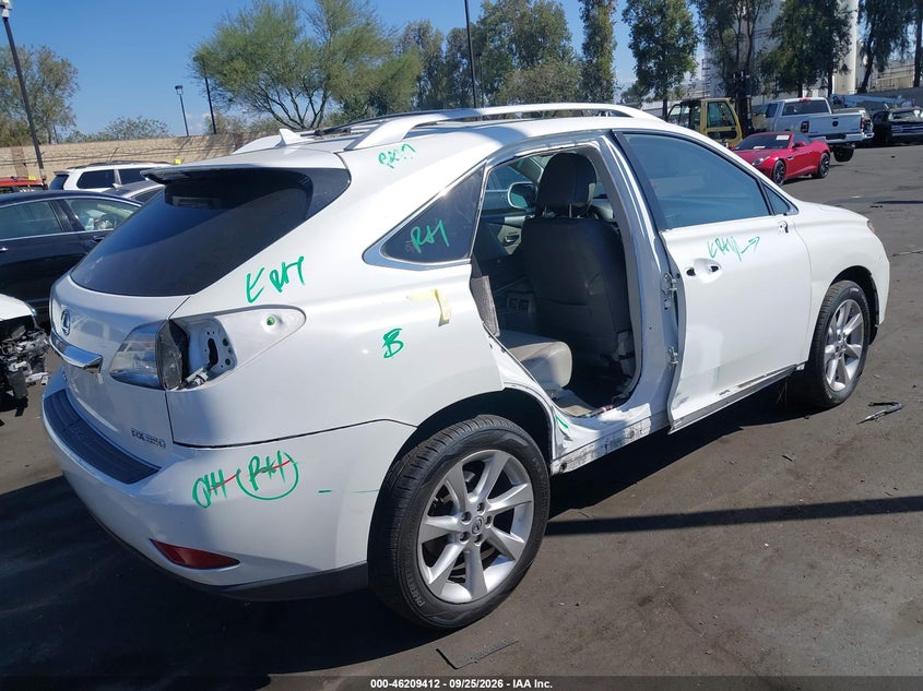 Vin: jtjzk1ba4a2405830, lot: 46709324, lexus rx 350 20104