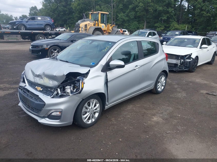 Vin: kl8cd6sa4mc744319, lot: 46709329, chevrolet spark fwd 1lt automatic 20212