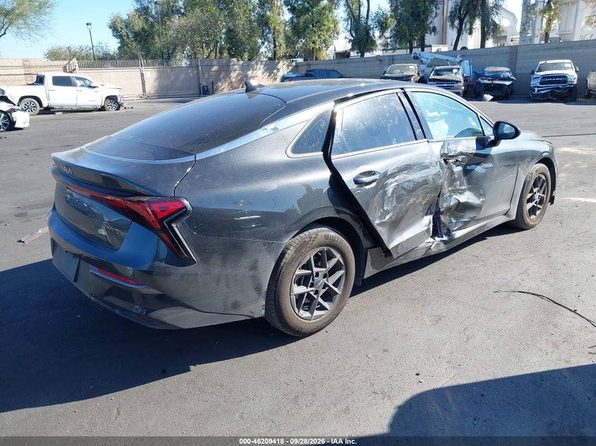 Vin: knag24j73s5364721, lot: 46709330, kia k5 lxs 20254
