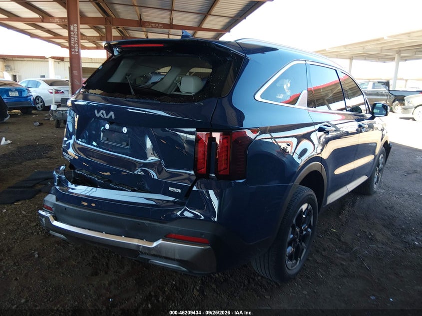 Vin: 5xyrldjc4sg394548, lot: 46709346, kia sorento s 20254