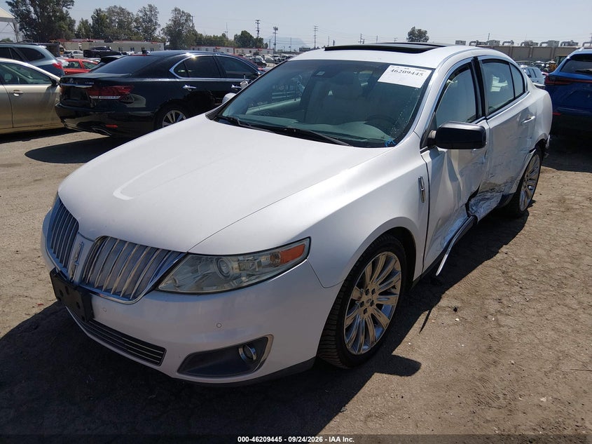 LINCOLN MKS 2010 VIN 1LNHL9DR8AG615200