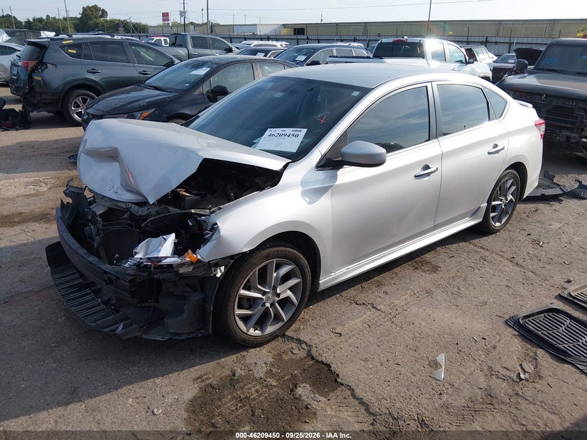Vin: 3n1ab7ap8ey295044, lot: 46709362, nissan sentra sr 20142