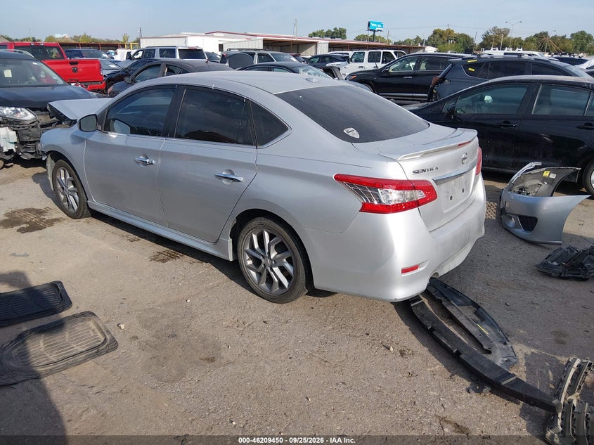 Vin: 3n1ab7ap8ey295044, lot: 46709362, nissan sentra sr 20143