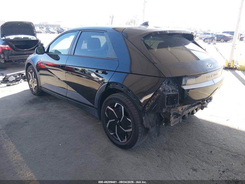Vin: km8kmdaf5nu119245, lot: 46709393, hyundai ioniq 5 se 20223