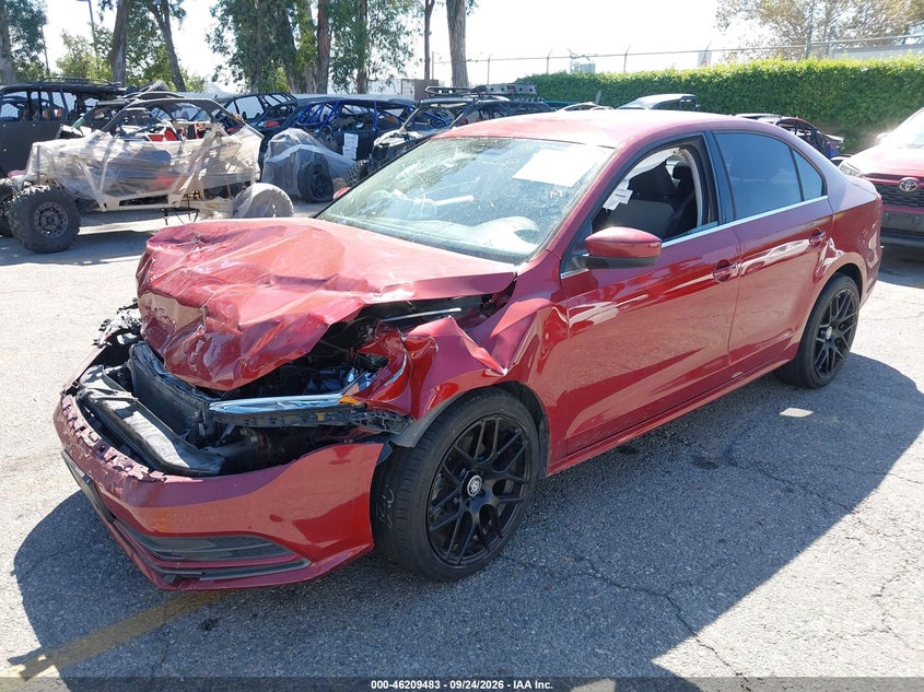 Vin: 3vw2b7ajxhm264951, lot: 46709395, volkswagen jetta 1.4t s 20172