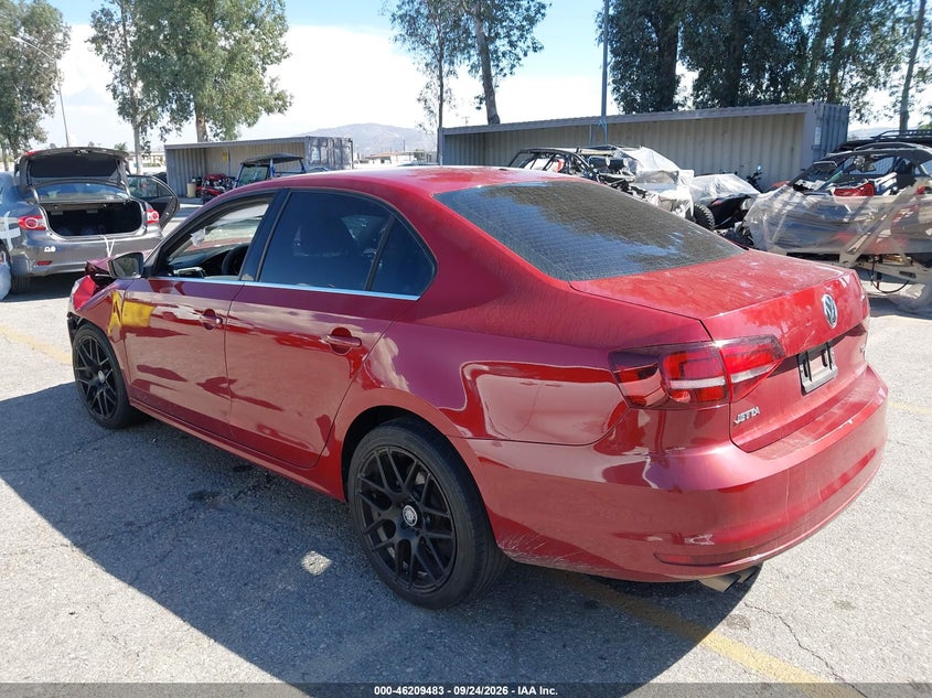 Vin: 3vw2b7ajxhm264951, lot: 46709395, volkswagen jetta 1.4t s 20173
