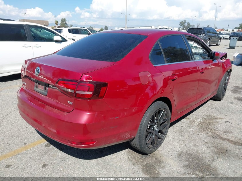 Vin: 3vw2b7ajxhm264951, lot: 46709395, volkswagen jetta 1.4t s 20174