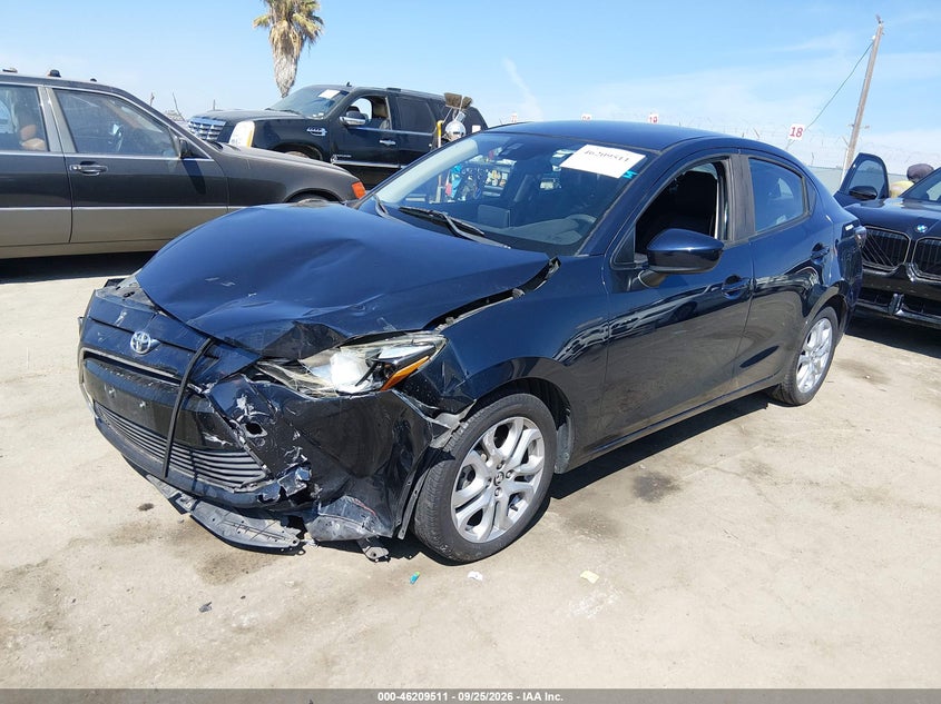 Vin: 3mydlbyv4hy162639, lot: 46709423, toyota yaris ia 20172